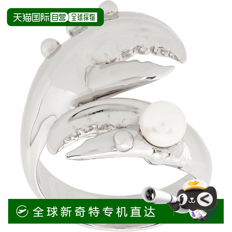 1h可退 香港直邮潮奢 Acne Studios 艾克妮 女士 银色 Claws 戒指