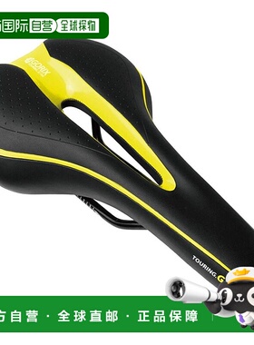 自营｜GORIX 自行车低反弹鞍座 黑色&times;黄色  加厚软款坐垫