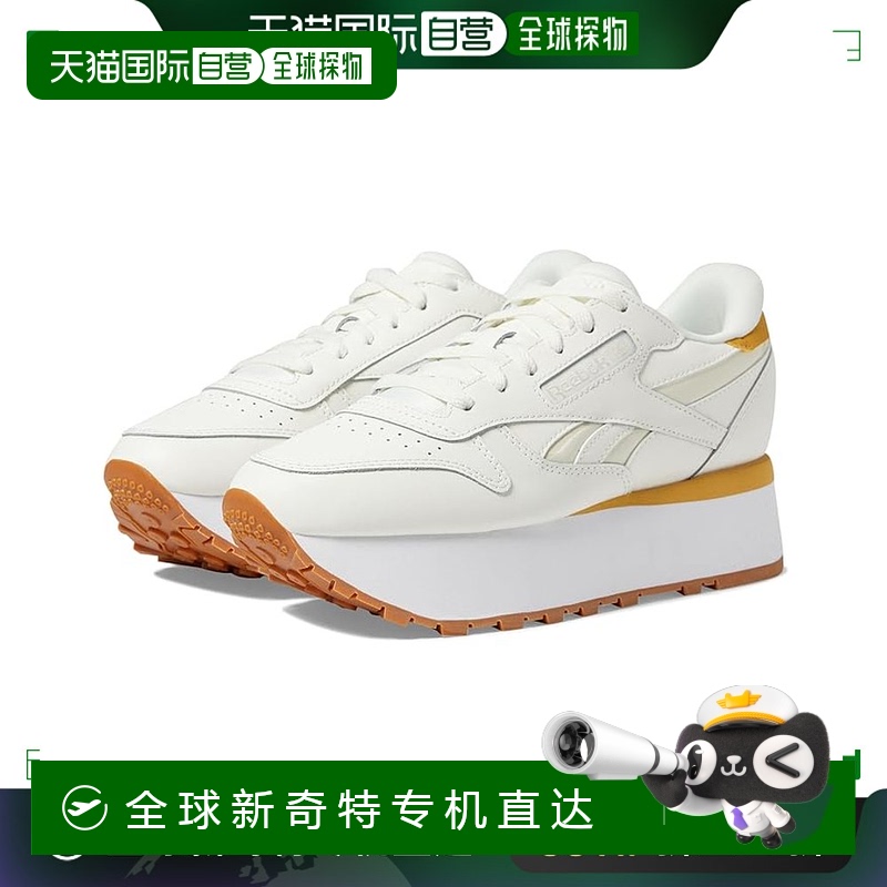 香港直邮潮奢 Reebok 锐步 女士 Lift 经典款皮质三条带运动休闲