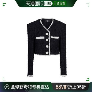 EAB AF1SD060XC09 黑色女士外套 香港直邮BALMAIN