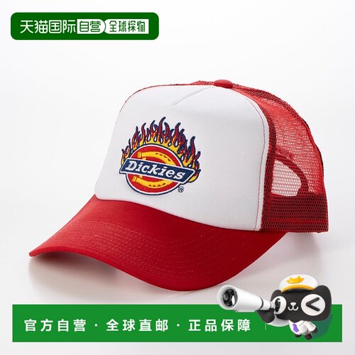 日本直邮Dickies EX FIRE ICON MESH CAP 棒球帽 [D0029EM003048]