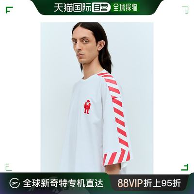 香港直邮潮奢 Walter Van Beirendonck 男士 Danger T 恤 8047 CC