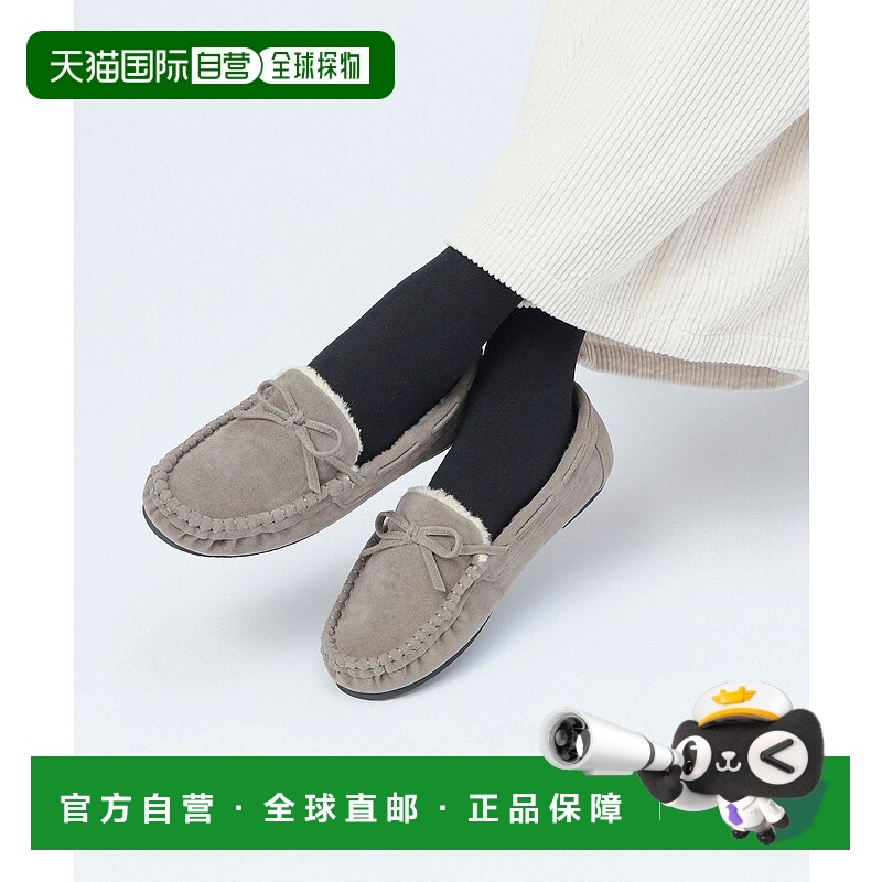 日本直邮BEAMS 仿皮毛穆勒鞋