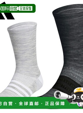 日本直邮阿迪达斯高尔夫男士秋冬中筒保暖袜DKL37