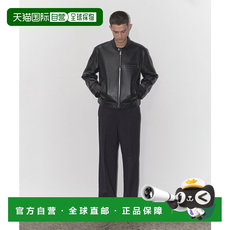 韩国直邮Dunst2023秋冬新品中性风经典男士西装裤UDPA3C301BK羊毛