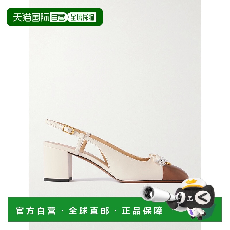 香港直邮Valentino 华伦天奴 女士 沙色皮质浅口鞋 7W2S0MH9DDT