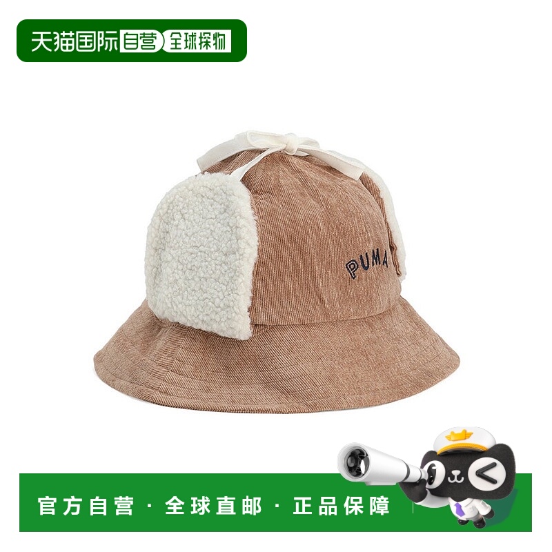 日本直邮 无品牌 女士戈尔夫P年帽 灯芯绒帽子彪马运动