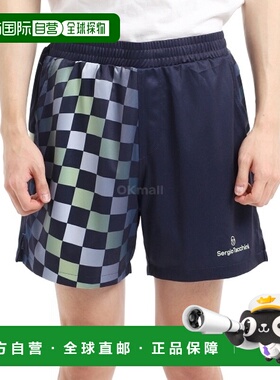 韩国直邮Sergio Tacchini LUCA PIQUE 印花短裤 (STS25M51105-ECL