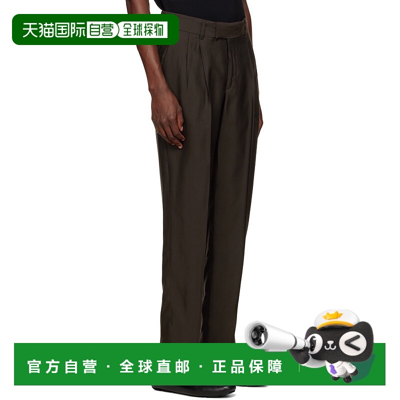 香港直邮Giorgio Armani 徽标正装西裤 2WGPP0SCT03S0U636Mulch