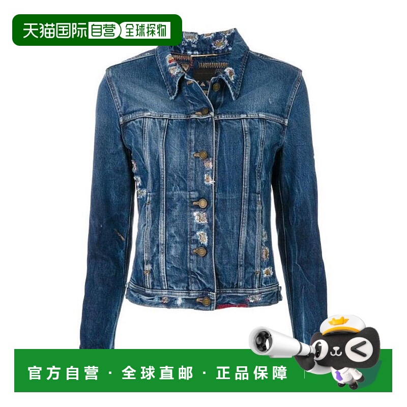 香港直邮Saint Laurent 合身牛仔外套 483618Y883L