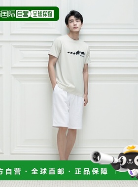 日本直邮MAMMUT QD运动美式复古透气男士短袖T恤 1017-02012新款