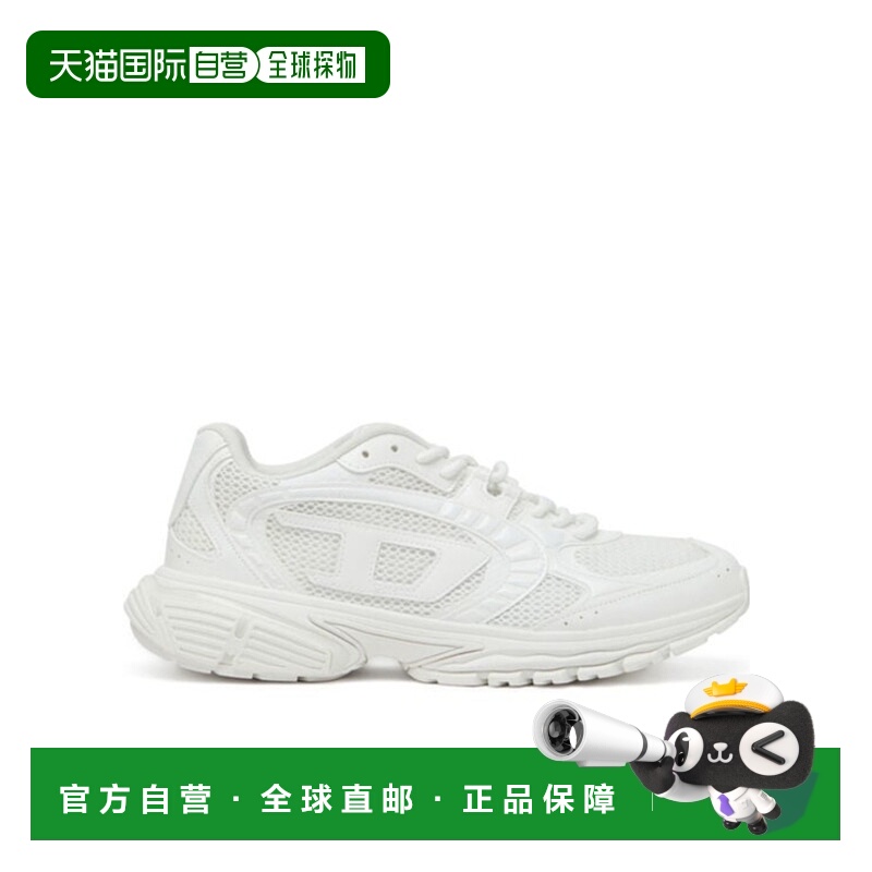 1h可退 香港直邮DIESEL 男士运动鞋 Y03593P8136T1002 SS2025 白