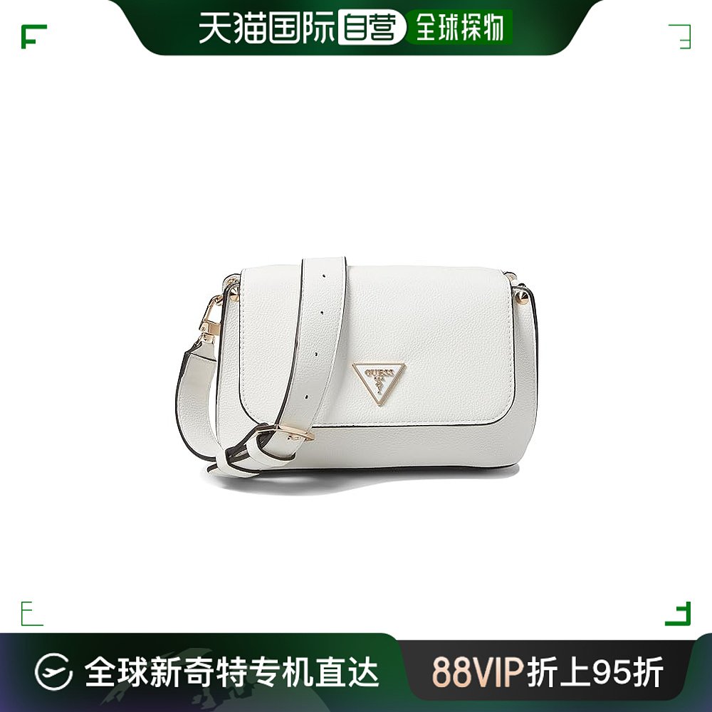 香港直邮潮奢 Guess盖尔斯女士 Meridian Flap Shoulder Bag手