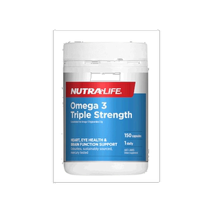 Nutralife纽乐三倍深海无腥味EPA鱼油软胶囊150粒
