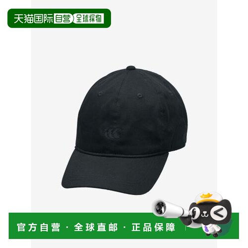 日本直邮canterbury 标准款帽子 AC025233 Col.19 黑色 尺码F(56〜