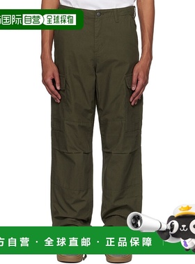 1h可退 香港直邮CARHARTT WIP 男士 绿色 Regular 工装裤 I032467