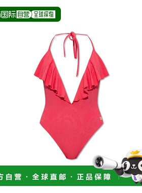 香港直邮BALMAIN 女士泳装 BKBU623300651 AW2025 粉红色 One-pie