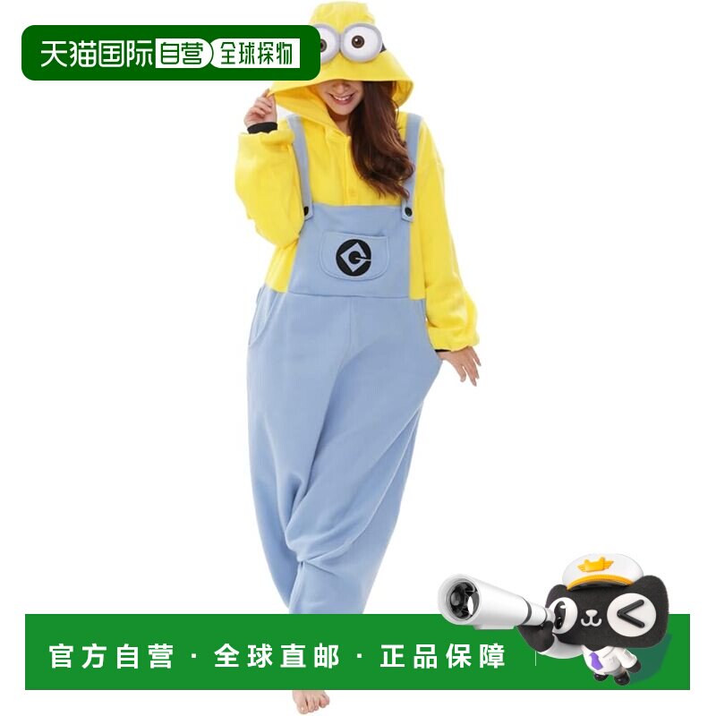 【日本直邮】SAZAC 角色羊毛连体衣 Minions Bob背带裤睡衣套装