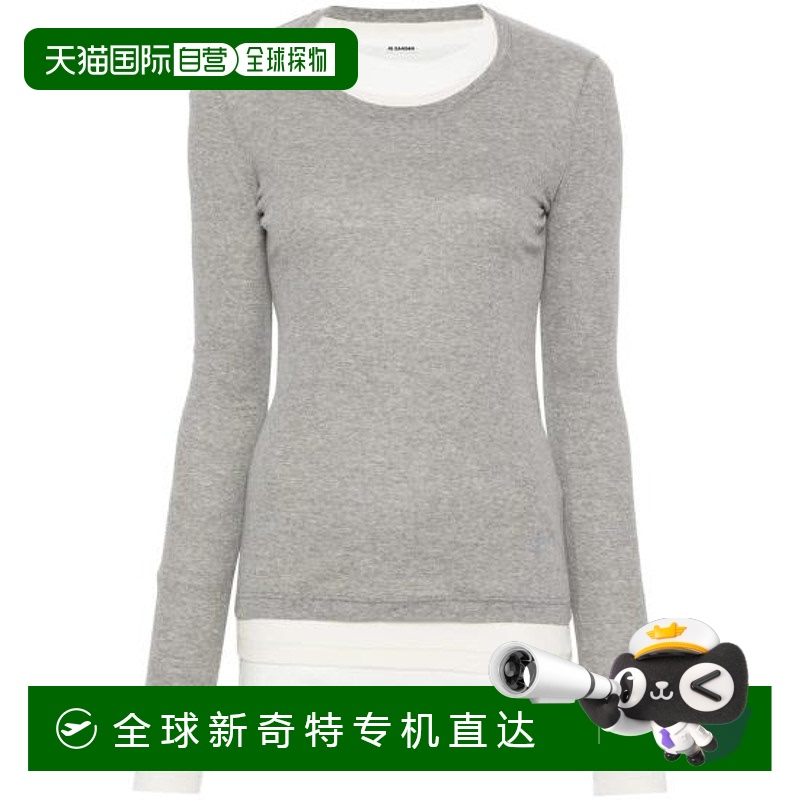 韩国直邮JIL SANDER25SS长袖T恤女JTN357 J40FV0104 971NEUTRALS