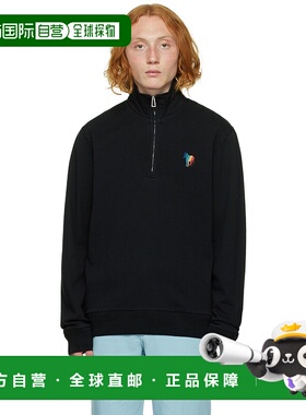 1h可退 香港直邮Paul Smith 男士 黑色 Zebra 套头衫 M2R265XEJ21