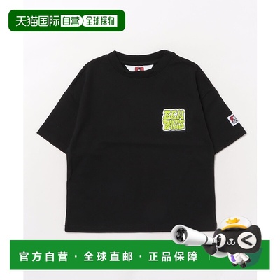 1h可退 日本直邮BEN DAVIS 儿童背后印花短袖T恤 BD25S022K