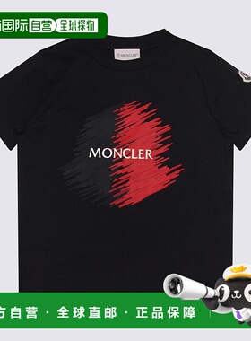 1h可退 香港直邮MONCLER 男童T恤 J19548C0002289AFV778 CO 蓝色