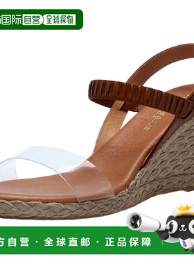 自营Andre Assous Alberta Clear / Cuero  AA1ABT28-285 Women's