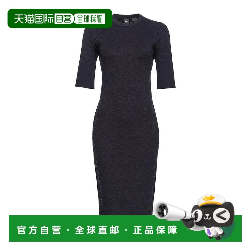 1h可退 香港直邮PINKO 女士连衣裙 103972A21TZ99 AW2024 黑色 短