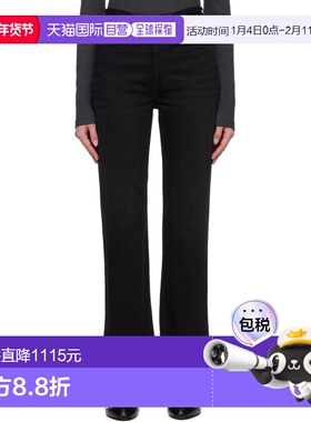 1h可退 香港直邮潮奢 toteme 女士 黑色 Classic Cut 牛仔裤 241W