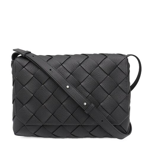 BOTTEGA VENETA 男士斜挎包 815796V4FV18803 CO 黑色