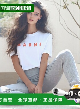 香港直邮MARNI 女士T恤 THJE0293P8USCX42S1W01 AW2025白色女装