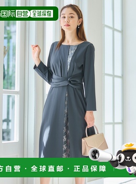 日本直邮日本直邮DRESS+ dsz0126 连衣裙 带袖派对连衣裙婚礼正式