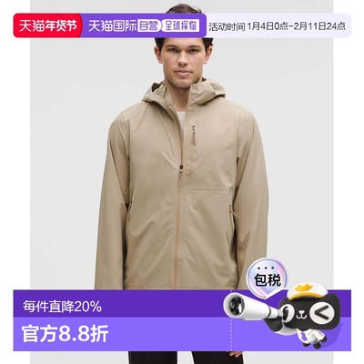 日本直邮 lululemon City to Hike 男士防水夹克 [LM4ARIS]新款