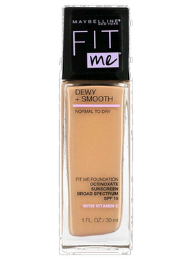 香港直邮Maybelline美宝莲粉底液自然水润滋润和舒缓皮肤肌正品