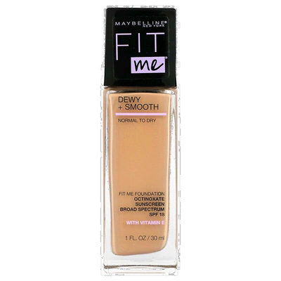 香港直邮Maybelline美宝莲粉底液自然水润滋润和舒缓皮肤肌理30ml