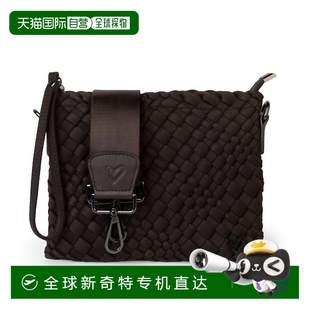 浓缩咖啡 自营 Charlotte编织斜身浓缩咖啡 moda 美国奥 luxe女式