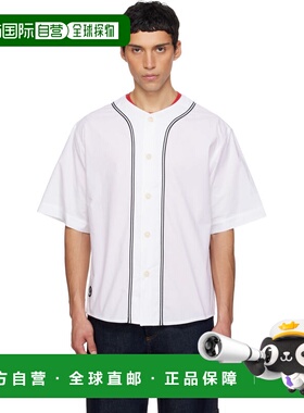 1h可退 香港直邮kenzo 高田贤三 男士 白色 Paris Boke Flower 2.