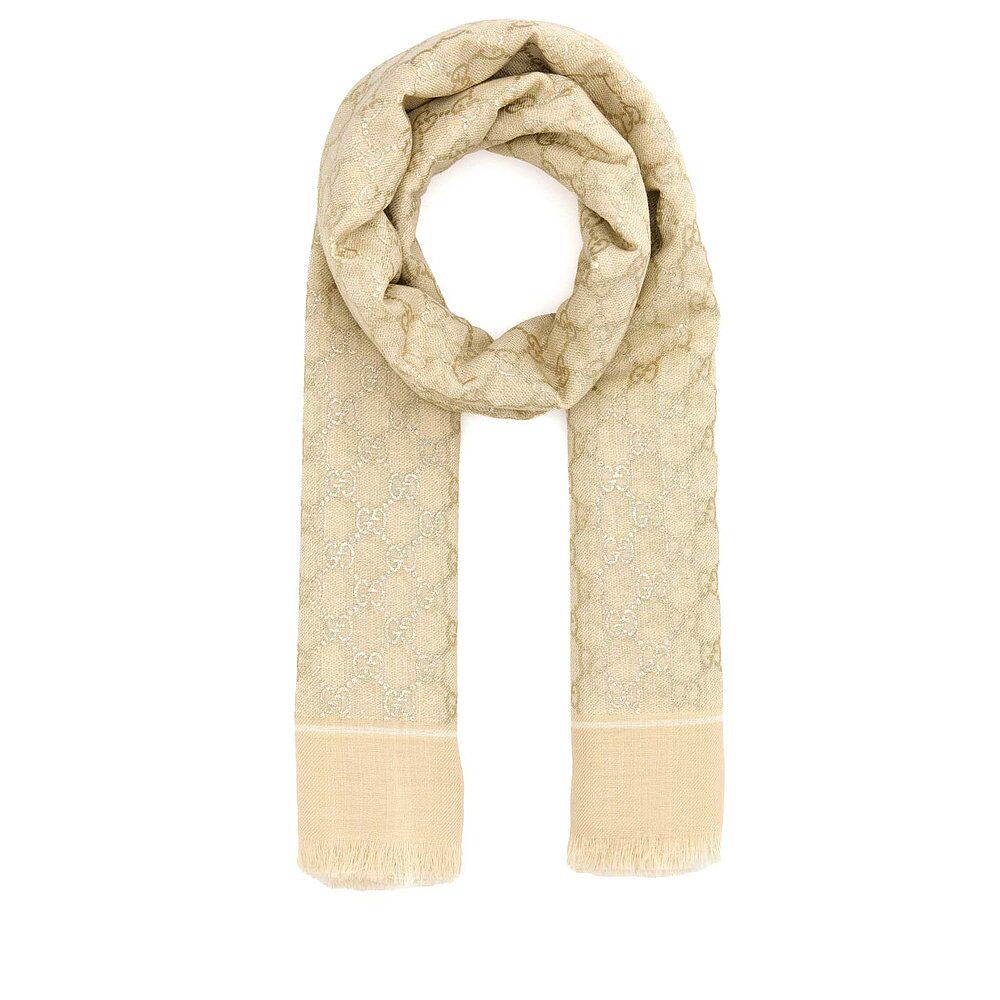 GUCCI 女士围巾 8100223G3489078 CO 花色 方形围巾