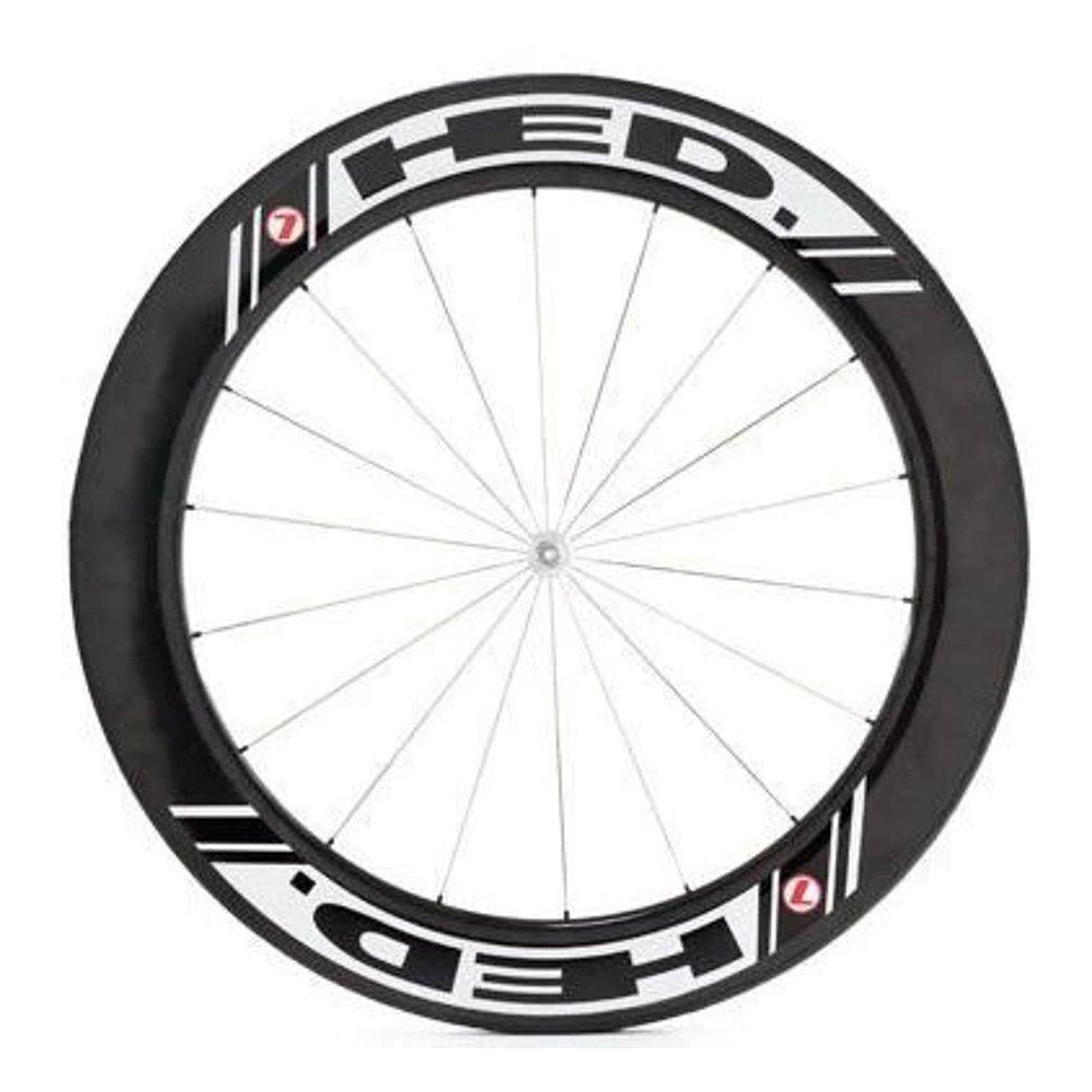HED STINGER 7 FR圈杀原子胎跑车前轮框公路自行车轮前辘28X70MM