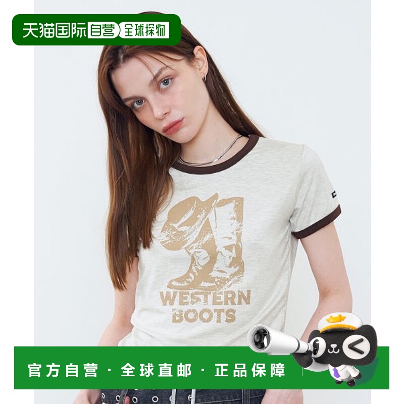 韩国直邮NASTY FANCY CLUB街头辣妹潮牌酷帅休闲时尚新款T恤F23QB