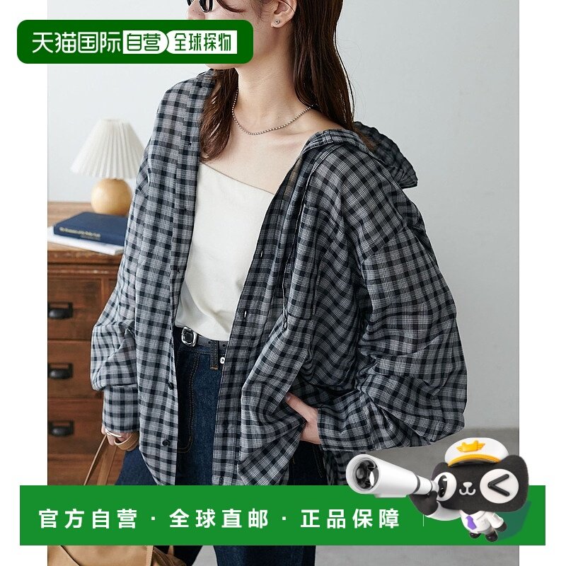 1h可退 日本直邮Discoat 男女同款 纯棉 透感工装衬衫 DPZ2052204