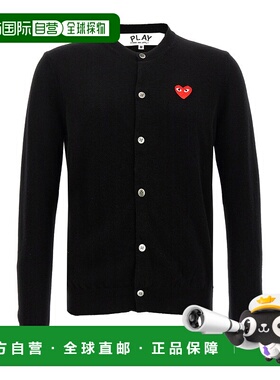 香港直邮Comme Des Garcons Play 长袖针织开衫 AXN0071
