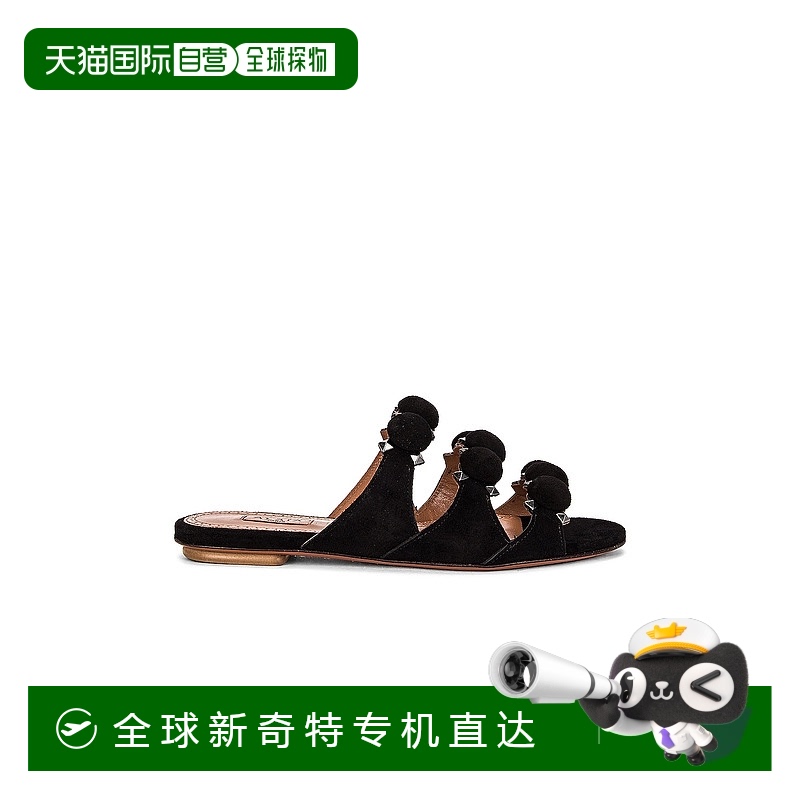 香港直邮潮奢 Alaia 女士 Bombe 皮质凉鞋 AA3M002C0C16皮鞋