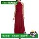 Ruiz purple Halter Neck 自营Carla Dress Mock Maxi 美国奥莱