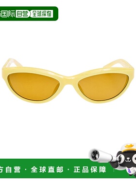 1h可退 香港直邮Jacquemus 女士 Curvo 太阳眼镜 JAC134C2SUN