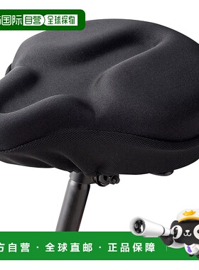 【日本直邮】ARNST 自行车加厚坐垫套 黑色 A-77836