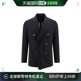 Lardini 双排扣西装 男士 香港直邮潮奢 外套 EQ660AENEQSK62408