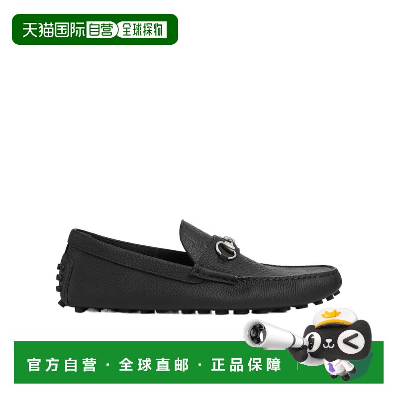 1h可退 Gucci 马衔扣休闲鞋 765859AADQ4古驰男鞋乐福鞋一脚蹬图片