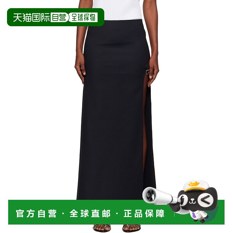 香港直邮潮奢 Coperni 女士 黑色 Garter Belt 半身裙 COPJ100F20