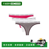 香港直邮calvin 三件 klein 女士 1h可退 徽标丁字裤 CK内衣 时尚